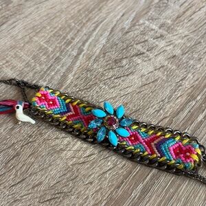 Betsey Johnson Woven Bracelet
